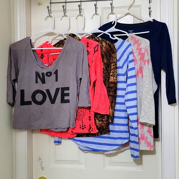 6 Girl / Women Tops - Bundle 3 - Picture 1 of 16